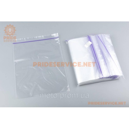 Пакети з замком Zip-Lock 20*25см, уп.100шт