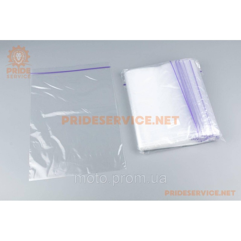 Пакети з замком Zip-Lock 23*32см, уп.100шт
