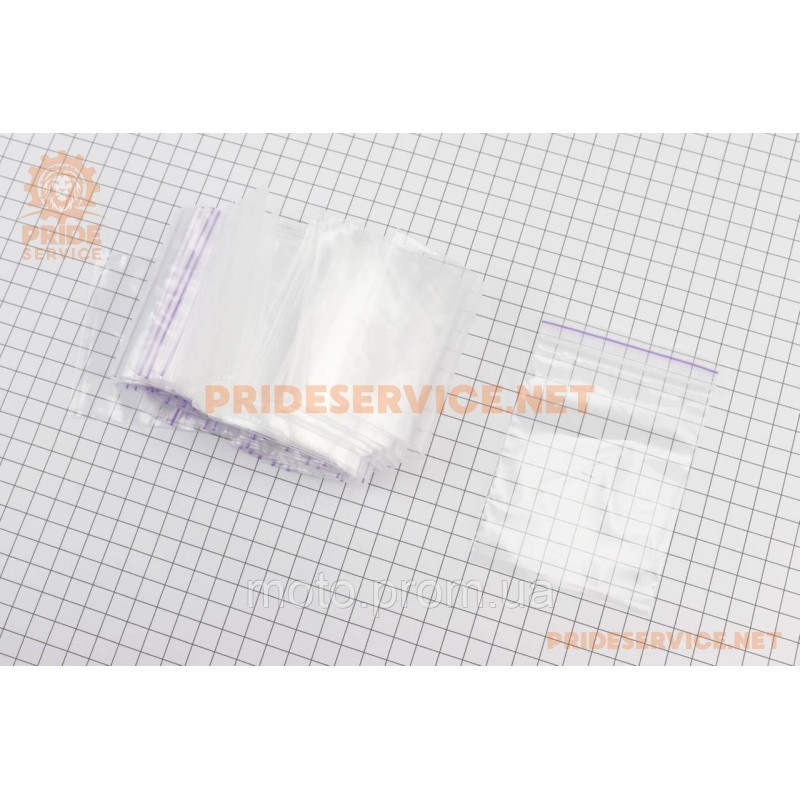 Пакети з замком Zip-Lock 8*10см, уп.100шт