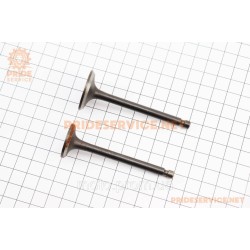 УЦІНКА МБ-D178F/186F Клапани впускний (H-79,8; D-30,4; d-6), випускний (H-79,8; D-25,5; d-6) к-кт 2шт 178F, широка канавка сухаря УЦІНКА МБ-D178F/186F Клапани впускний (H-79,8; D-30,4; d-6), випускний (H-79,8; D-25,5; d-6) к-кт 2шт 178F, широка канавка сухаря
