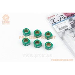 Ролики варіатора D-форма 6шт, 17x12 - 7,0г, TUNING Ролики варіатора D-форма 6шт, 17x12 - 7,0г, TUNING