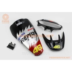 Honda DIO AF-35 пластик - к-кт фарбовані 6 деталей, TUNING Honda DIO AF-35 пластик - к-кт фарбовані 6 деталей, TUNING
