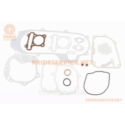 Прокладки двигателя 80cc-47мм, к-кт 15 деталей, короткий вариатор, тип2 Прокладки двигателя 80cc-47мм, к-кт 15 деталей, короткий вариатор, тип2