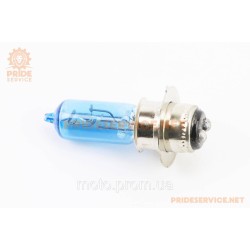 Лампа фари P15D-25-1 12V 18/18W синя Лампа фари P15D-25-1 12V 18/18W синя