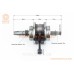 Коленвал + подшипники + шестерня CB-150cc