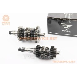 Loncin LX300-6 Коробка передач (два вала с шестернями) Loncin LX300-6 Коробка передач (два вала с шестернями)