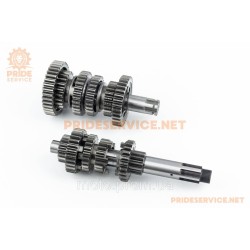 Loncin LX250GY-3 Коробка передач (два вала с шестернями) СВВ-250cc Loncin LX250GY-3 Коробка передач (два вала с шестернями) СВВ-250cc