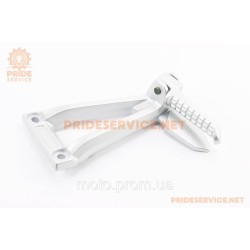 Loncin LX250-15 Подножка задняя, правая с кронштейном, серый Loncin LX250-15 Подножка задняя, правая с кронштейном, серый