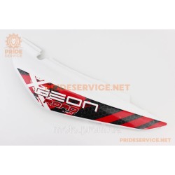 X-Road Light 200-250 Пластик - задний боковой правый, белый с красным рисунком X-Road Light 200-250 Пластик - задний боковой правый, белый с красным рисунком