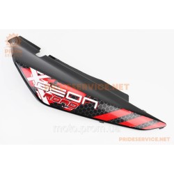 X-Road Light 200-250 Пластик - задний боковой правый, чёрный с красным рисунком X-Road Light 200-250 Пластик - задний боковой правый, чёрный с красным рисунком
