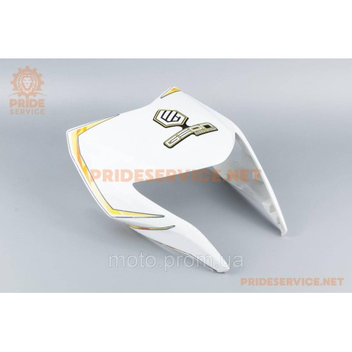 X-Road Light 200-250 Пластик - обтічник фари, білий з помаранчевим малюнком, тип 3