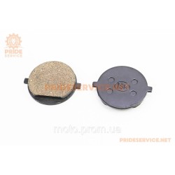 Гальмівні колодки (дискові) 12V 350 (639-640) к-кт 2шт, чорні