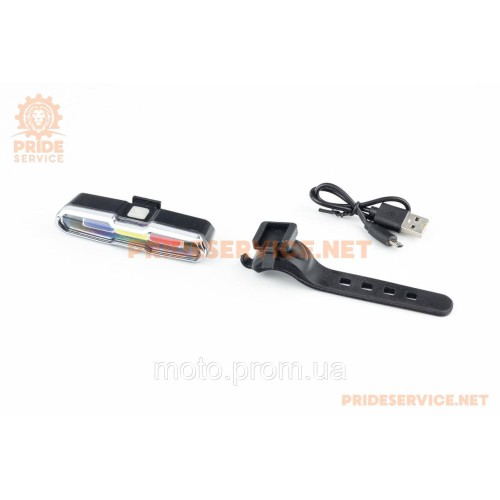Ліхтар універсальний 15 lumen, Li-ion 3.7V 500mAh зарядка від USB, вологозахисний, 