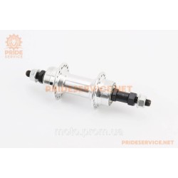 Втулка задняя MTB алюминиевая 14Gx36H под вольнобег, Disk-brake (резьба), 2 пром-подшипники 6200 2ZZ, крепл.