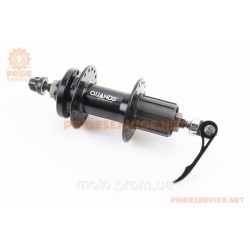 Втулка задня MTB алюмінієва 14Gx36H під касету 8-10зв, Disk-brake, кріпл. ексцентрик, чорна KT-MD4R Втулка задня MTB алюмінієва 14Gx36H під касету 8-10зв, Disk-brake, кріпл. ексцентрик, чорна KT-MD4R