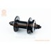 Втулка передня MTB алюмінієва 14Gx32H, Disk-brake, кріпл. гайка, чорна KT-MD6F