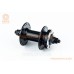 Втулка передняя MTB алюминиевая 14Gx36H, Disk-brake, крепл. гайка, чёрная KT-MD6F