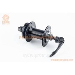 Втулка передняя MTB алюминиевая 14Gx36H, Disk-brake, крепл. эксцентрик, чёрная SF-A210F Втулка передняя MTB алюминиевая 14Gx36H, Disk-brake, крепл. эксцентрик, чёрная SF-A210F