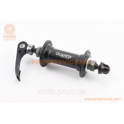 Втулка передня MTB алюмінієва 14Gx36H, V-brake, кріпл. ексцентрик, чорна KT-A15F Втулка передня MTB алюмінієва 14Gx36H, V-brake, кріпл. ексцентрик, чорна KT-A15F