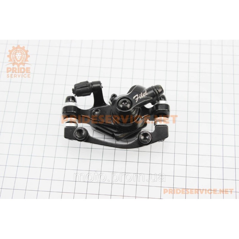 Тормозной суппорт передний (F160/R140мм), чёрный F4F