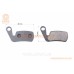 Тормозные колодки Disk-brake (Magura Marta SL 2002-2008), чёрные YL-1030