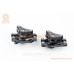 Тормоз Disk-brake передний (F160/R140мм)+задний (F180/R160мм), диски 160мм, крепл. 6 болтов, чёрный DX-2007