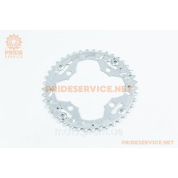 Зірка передня MTB 42Т index (BCD:104мм), сіра PRO-42T