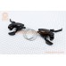 Переключатели (моноблок) 3x7 скоростей, чёрные 01-7R