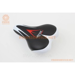 Сиденье CHILD 220x150мм, чёрно-бело-красное AGUAR AZ-296 Сиденье CHILD 220x150мм, чёрно-бело-красное AGUAR AZ-296