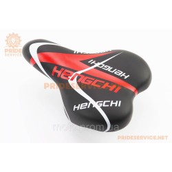Сидіння CHILD 220x150мм, чорно-червоно-біле HENGCHI AZ-296 Сидіння CHILD 220x150мм, чорно-червоно-біле HENGCHI AZ-296