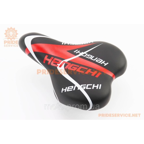 Сидіння CHILD 220x150мм, чорно-червоно-біле HENGCHI AZ-296