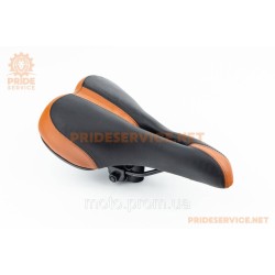 Сидіння MTB 260x150мм, чорно-коричневе SD-7100 Сидіння MTB 260x150мм, чорно-коричневе SD-7100