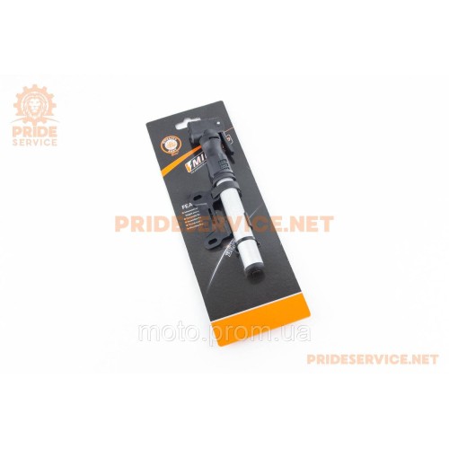 Насос алюминиевый, универсальный под штуцера Schrader&Presta, М22-02