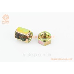 Гайка шпильки головки циліндра М10x1,25 к-кт 2шт 186F/190F Гайка шпильки головки циліндра М10x1,25 к-кт 2шт 186F/190F