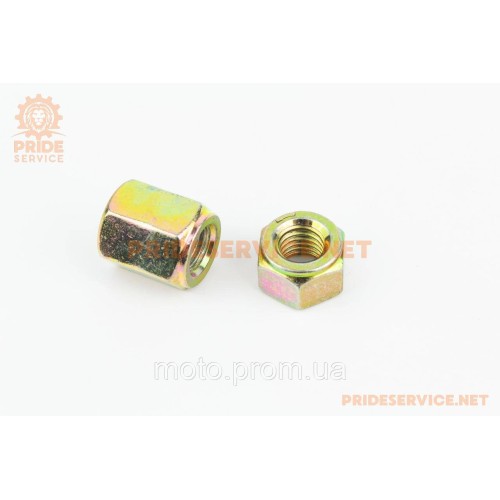 Гайка шпильки головки циліндра М10x1,25 к-кт 2шт 186F/190F