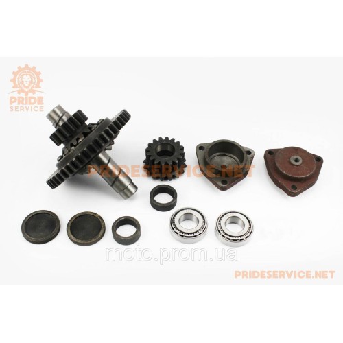 Диференціал у зборі Z-47, Z-16x16, Z-10 JR-Q12E (120-1) + підшипники 30205-2 шт +кришка-2шт (можливий наліт)