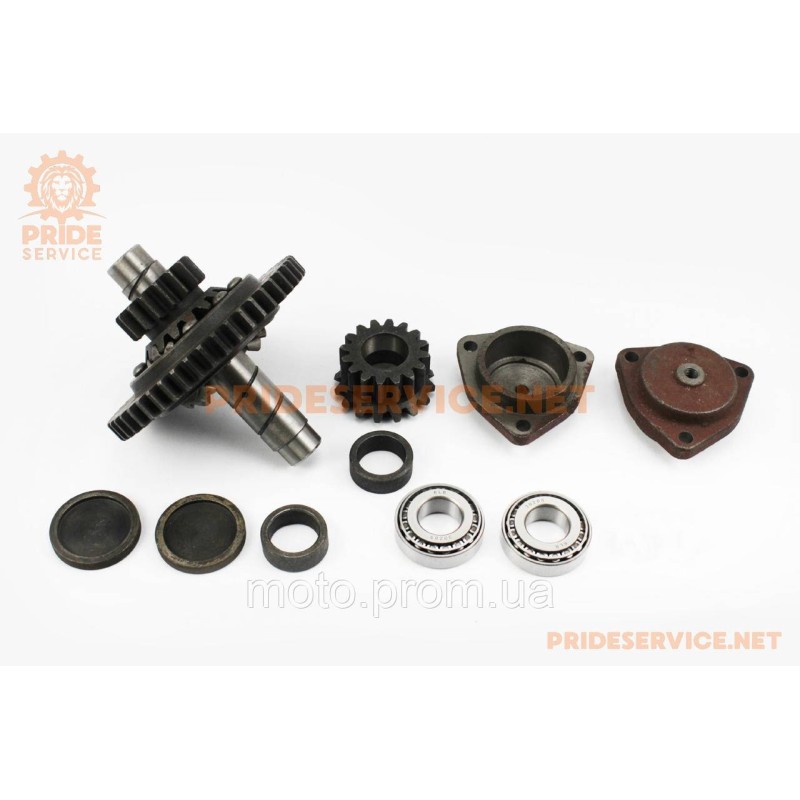 Диференціал у зборі Z-47, Z-16x16, Z-10 JR-Q12E (120-1) + підшипники 30205-2 шт +кришка-2шт (можливий наліт)