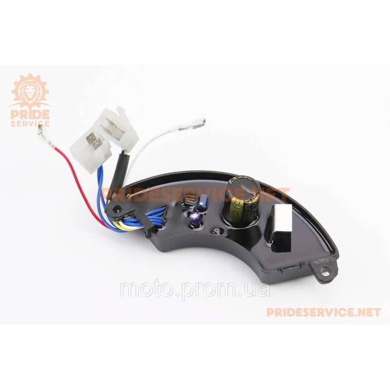 Реле напруги AVR трифазне 4-6кВт (корпус - сегмент, пластик, контакти - 2