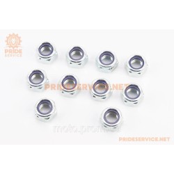 Гайка М12x1,75 самостоп 6 цб DIN985, к-кт 10шт Гайка М12x1,75 самостоп 6 цб DIN985, к-кт 10шт