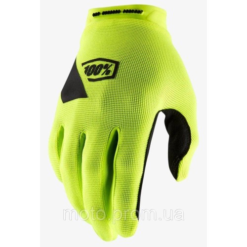 Перчатки Ride 100% RIDECAMP Glove [Fluo Yellow] M (9)