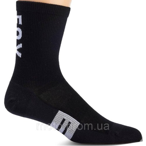 Шкарпетки FOX FLEXAIR MERINO SOCK - 6 inch [Black] L/XL