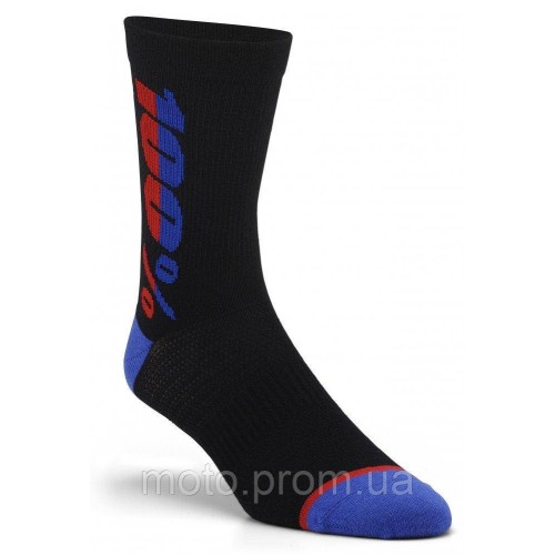 Шкарпетки Ride 100% RYTHYM Merino Wool Performance Socks [Black] L/XL