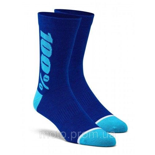 Шкарпетки Ride 100% RYTHYM Merino Wool Performance Socks [Blue] L/XL
