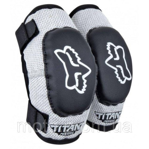 Дитячі налокітники FOX PeeWee Titan Elbow [Black] Large