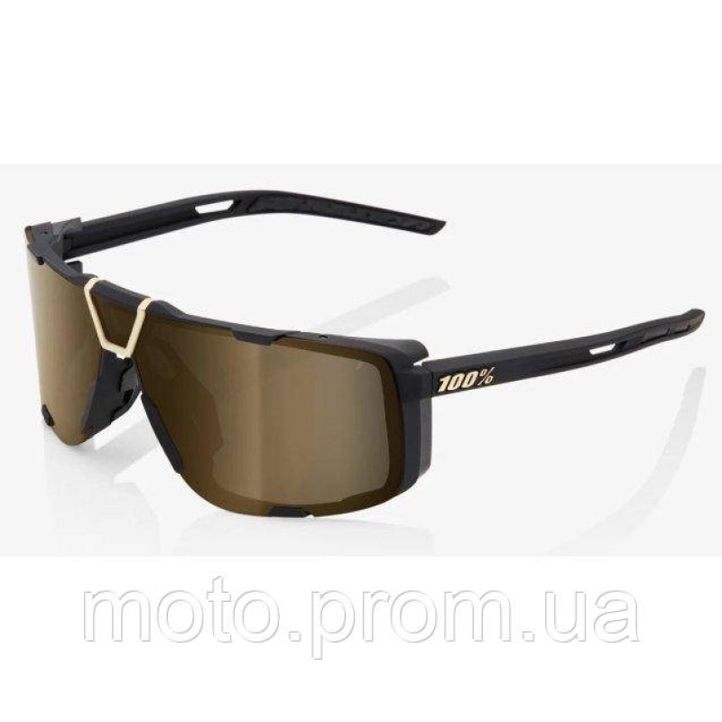 Окуляри Ride 100% EastCraft+ - Soft Tact Black - Soft Gold Mirror Lens Mirror Lens