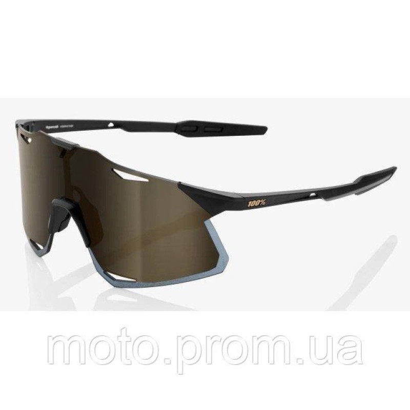 Окуляри Ride 100% HYPERCRAFT - Matte Black - Soft Gold Mirror Lens Mirror Lens
