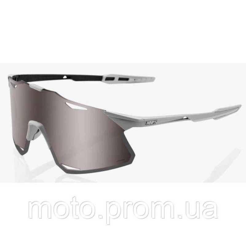 Окуляри Ride 100% HYPERCRAFT - Matte Stone Grey - HiPER Silver Mirror Lens Mirror Lens