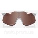 Окуляри Ride 100% HyperCraft XS - Matte Stone Grey - HiPER Crimson Silver Mirror Lens Mirror Lens
