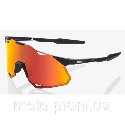 Окуляри Ride 100% HyperCraft XS - Soft Tact Black - HiPER Red Multilayer Mirror Lens Mirror Lens