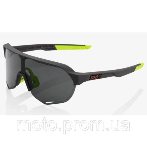 Окуляри Ride 100% S2 - Soft Tact Cool Grey - Smoke Lens Colored Lens